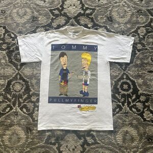 Beavis and Butthead Tommy Pull My Finger Vtg 90 Stanley Desantis shirt Medium